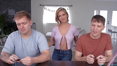 Horny girls getting screwed by a