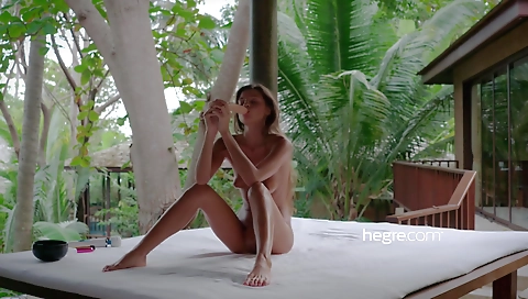 Sexy slut loves a little cock