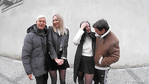 Sexy blonde slut loves anal sex