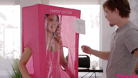 Sexy blonde gets fucked in her tight hole