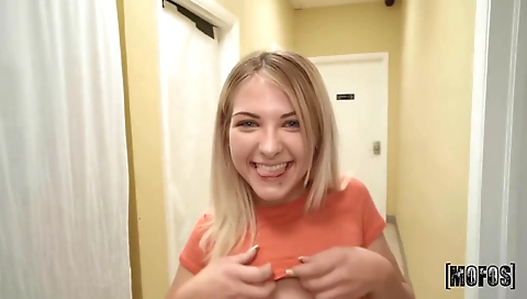 Hot ballerina is a stripper