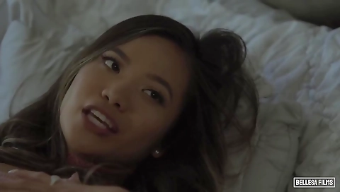 Hot slut rides a hard cock