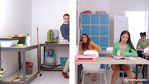 Milfa and sexy milf with a remove oblig