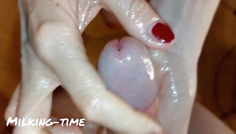 Sexy young chick masturbation and fuck