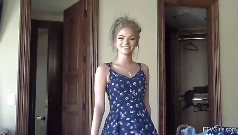 Sexy chick fucked in a-stop told