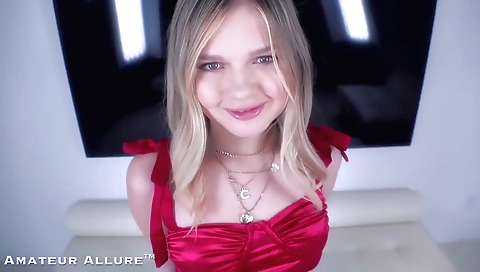 Sexy brunette slut loves a big dick