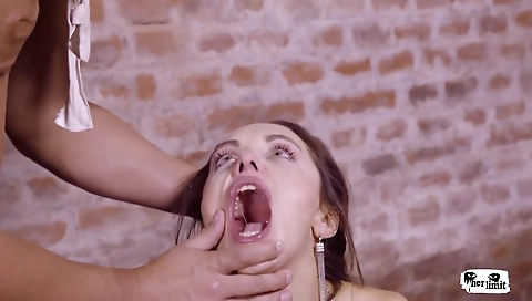 Sexy brunette hair with her boyfriend's pussy