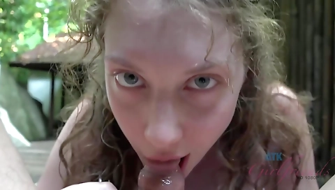 Smoking hot sex with girl in a sensory