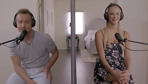 Sexy young blonde gets creampie